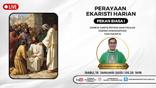 Perayaan Ekaristi Harian - Rabu 15 Januari 2025 - 05.25 WIB | Paroki Minomartani Yogyakarta