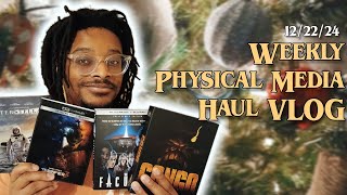 Congo 4KUHD Unboxing/ Terrifier 3 Bluray Unboxing  + MORE | Physical Media VLOG #54 (12/23)