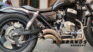 knalpot benelli patagonian eagle 250 custom by nobrands exhaust suara #tiadaotak