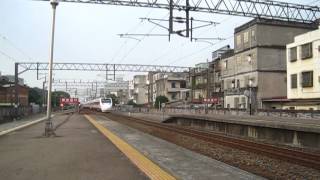 20120607@0275次(TEMU1000型電聯車)太魯閣自強號列車~埔心站通過!!