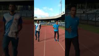 running drills training @sugatadasa stadium