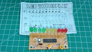 power amplifier/ led display power amplifier/ setting display pada amplifier/ Lm3915 led display.