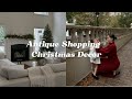 VLOG | antique shopping, Christmas mantle styling, holiday decor