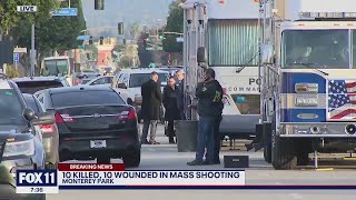 At least 10 killed in Monterey Park mass shooting