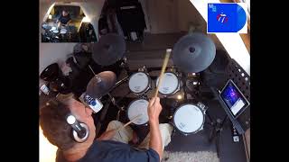 ROLLING STONES "Ride'Em On Down" DRUM COVER