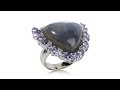 Rarities Labradorite, Tanzanite   Gem Ring