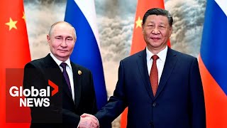 Putin and Xi pledge 