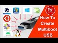 How to Create MultiBoot USB Drive | Boot Many ISO IN One USB | Easy Boot - Sinhala