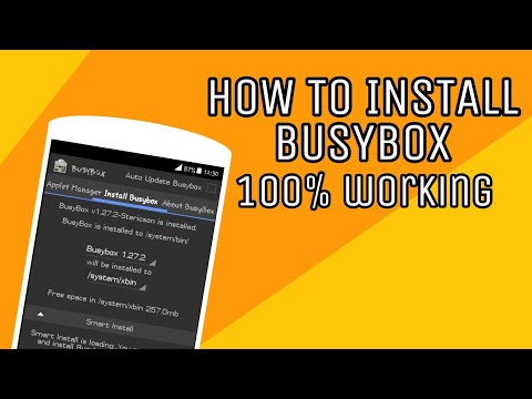 How To Install Busybox Step By Step 100% Working || Dot Log - YouTube