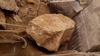 Amazing Quarry Primary Rock Crushing Machine Working | Satisfying Rock Crusher | Stone Crushing