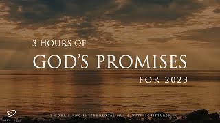 God's Promises: 3 Hour Prayer & Meditation Music | Christian Piano Music With Scriptures