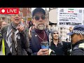 🚨 LIVE: Pro-UK Iranian Refugee TARGETED By Far-Left Thugs