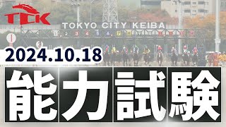 2024年10月18日大井競馬能力調教試験