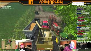 Twitch Stream: Farming Simulator 15 PC Ringwoods 01/16/16 Part 1