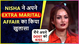SHOCKING! Nisha Rawal Kissed Another Man While Married To Karan Mehra, REVEALS Secret In Lock Upp