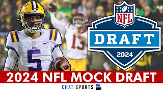 ESPN 2024 NFL Mock Draft: Reacting To Matt Miller’s Latest Round 1 Picks Ft. Jayden Daniels In Top 5