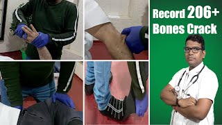 206 + Record Bone Cracks By Dr Rajneesh Kant || Dr Rajneesh Kant