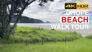 Ohope Beach Walk Tour New Zealand 4K HDR