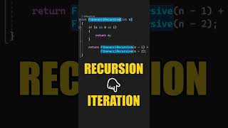 Improve Performance By Converting Recursive To Iterative Code #shorts