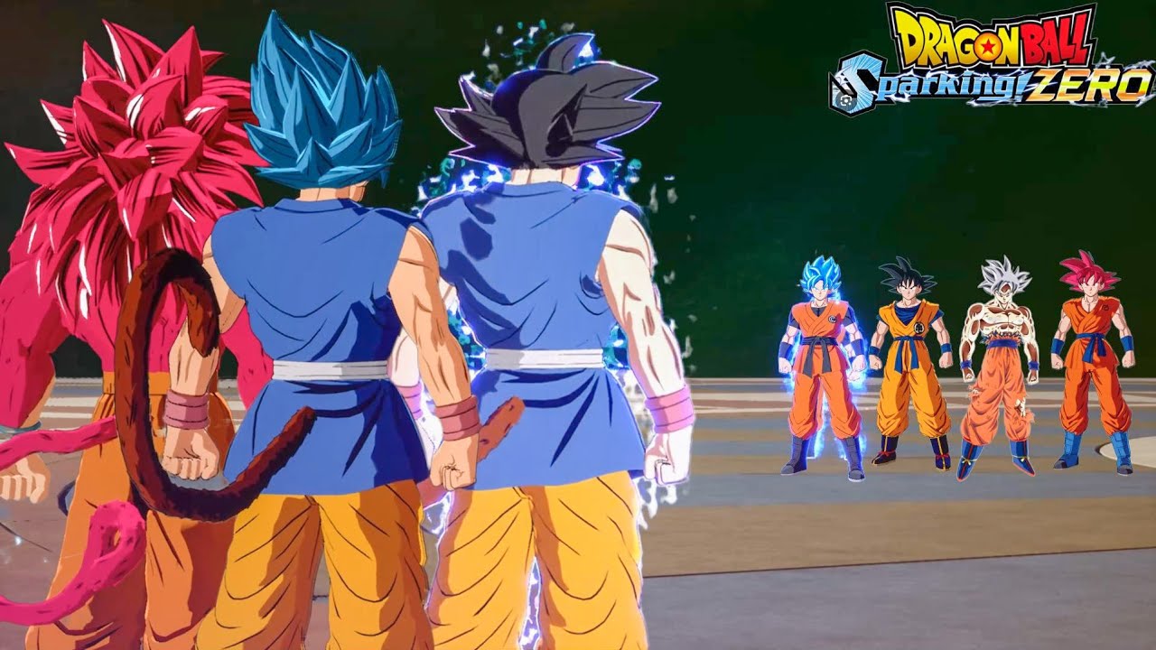 Goku Gt Vs Goku Super Dragon Ball Sparking Zero Youtube