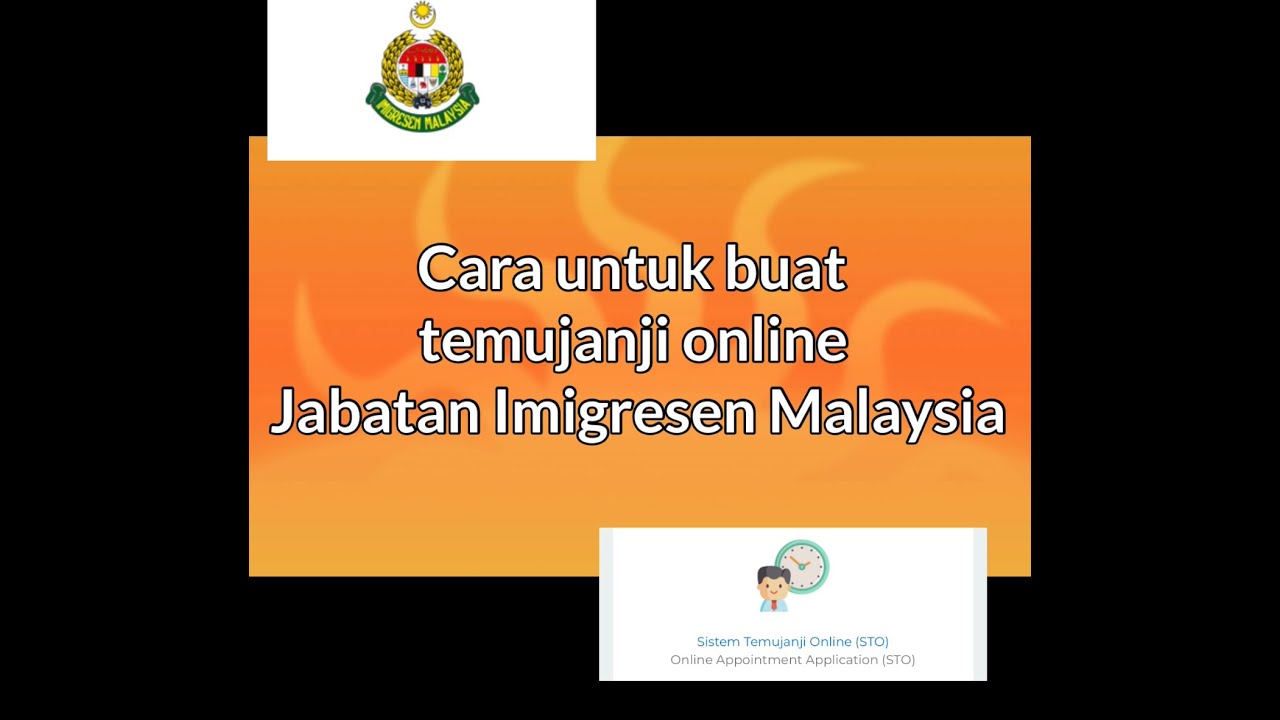 Cara Buat Temujanji Online Jabatan Imigresen Malaysia - YouTube