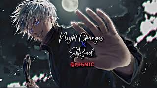 Night changes x Shayad 8d audio [ Bass boosted + Reverb] Cosmic