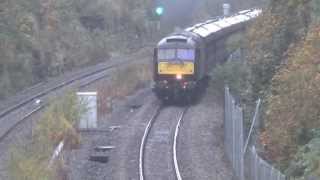 47746 First Run in 10 Years + 57314 on 1Z60 Carnforth - Barnetby at Horbury 26/10/2013