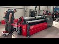 quick changeable top roll for rmt r smart plate roll plate roll demo www.plateroll.com