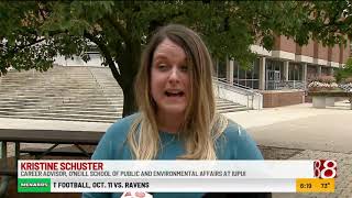 TSA dogs visit IUPUI Fall Career Week