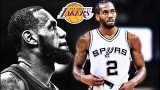 Is Lebron James & Kawhi Leonard Using Lakers As Leverage & Plan To Resign With CAVS & SPURS?