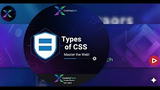 Types of CSS Explained #2 | Inline, Internal & External || CSS Tutorial for Beginners || CodeXaTech