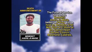 Benedict Andre Jn Marie ~ Medium Obituary
