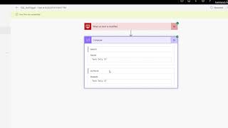 MS Flow and SQL Triggers