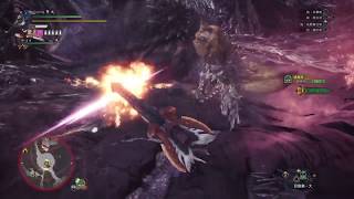 MHW5.0 盾斧 ( 飛雷龍之腕III - 超斬擊 ) 滅盡龍 - 01:42