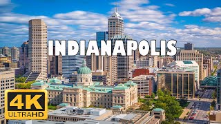 Indianapolis, Indiana, USA 🇺🇸 | 4K Drone Footage