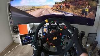 CRAZY SPEED #2 DIRT Rally 2.0 - Audi S1 WRX - High End Full Motion Simracing Simulator