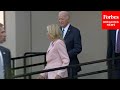 MOMENTS AGO: President Biden And First Lady Dr. Jill Biden Leave Dinner In New Orleans, Louisiana