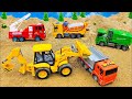 Mega RC Trucks RC Heavy Haulage RC Car Transport RC Traktor Volvo Lesu BL71 RC Wheel Loader Dozer!!