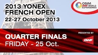 QF - XD - T.Ahmad / L.Natsir vs C.Adcock / G.White - 2013 Yonex French Badminton Open