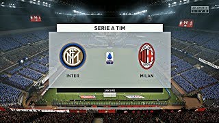 FIFA 20 | Inter Milan vs AC Milan | Serie A Gameplay | - PS4