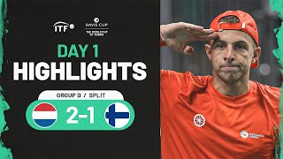 Highlights: Netherlands v Finland