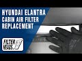 How to Replace Cabin Air Filter 2023 Hyundai Elantra AQ1295