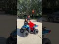 I surprised my son with a new 4 wheeler #shorts