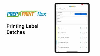 Prep-n-Print Flex - Batch Printing in the Flex app v 3.2