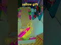 yellow gift packing diy