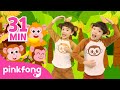 Monkey Banana Dance More and More | Baby Monkey | Dance Along Song | Pinkfong Kids Songs