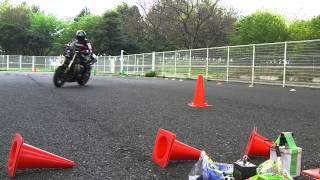 第３９１回　へなちょこライダー走行会０２　みやたさん　８の字ＧＰ