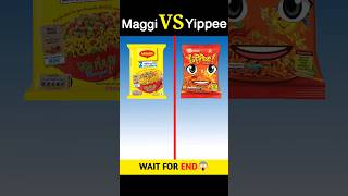 Maggi Vs Yippee || Full Comparison || #shorts #maggi #yippee #noodles #streetfood