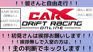 「CARX」KAMI ROAD(接触なし)/EAST TOUGE(接触あり・逆走禁止)/MAP変更禁止(概要欄をチェックして下さい）「カーエックス」声・顔出し/9月8日