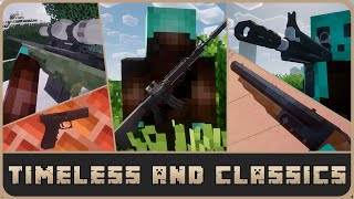 Minecraft - Timeless and Classics Guns Mod Showcase [Forge 1.16.5]